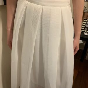 AQUA CREAM SKIRT